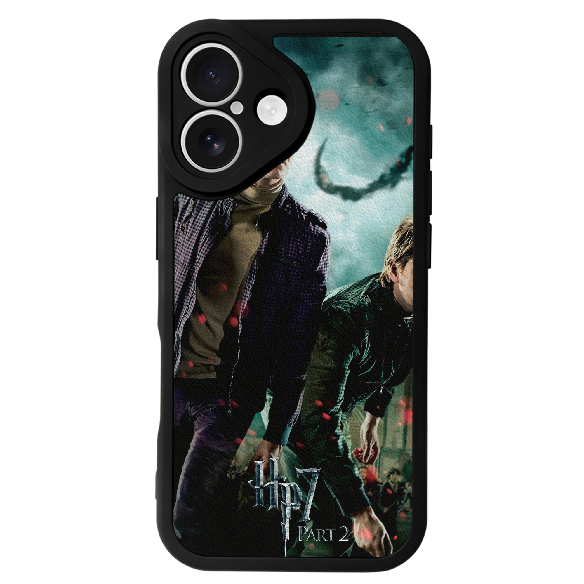 （画像用） Harry Potter ハリー・ポッターシリーズ 【iPhone 16シリーズ対応】シリコンスマホケース（レザー調） 材質：シリコン